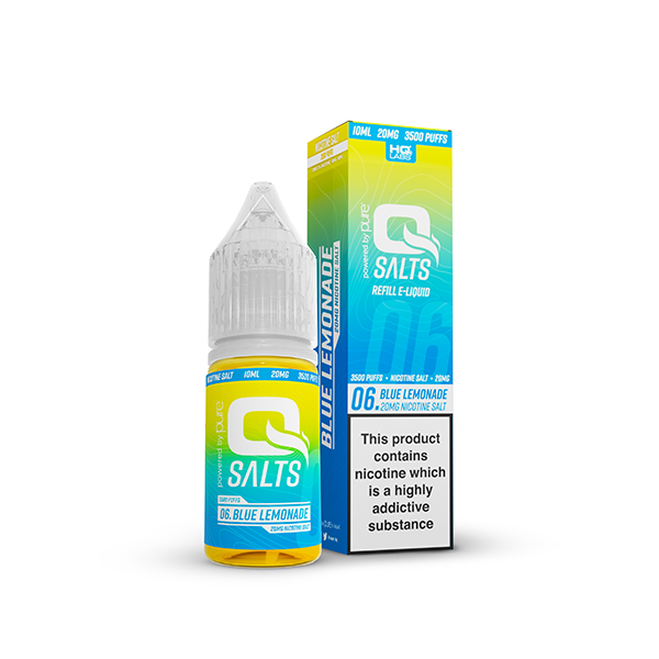 20mg Q Salts Nic Salts 10ml (50VG/50PG) - Flavour: Q Berg