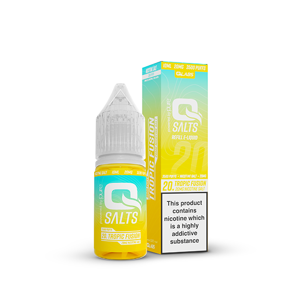 20mg Q Salts Nic Salts 10ml 50VG 50PG Flavour Tropical Juice