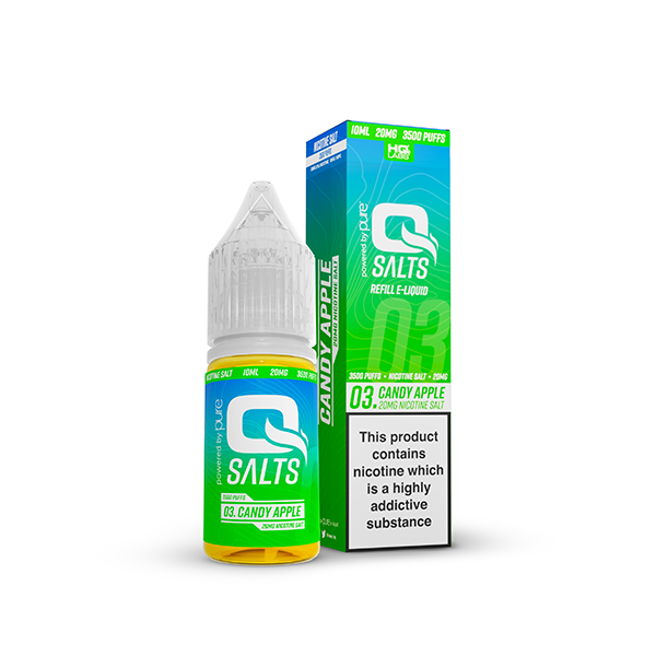 10mg Q Salts Nic Salts 10ml (50VG/50PG) - Flavour: Q Berg