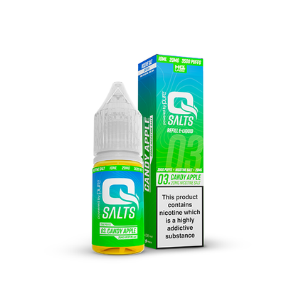 10mg Q Salts Nic Salts 10ml (50VG/50PG) - Flavour: Watermelon