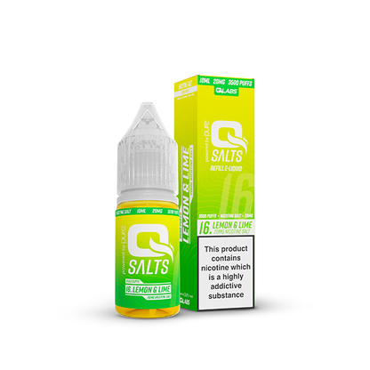 10mg Q Salts Nic Salts 10ml (50VG/50PG) - Flavour: Tropic Fusion