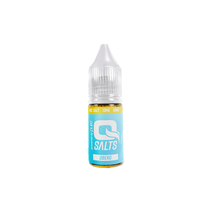 10mg Q Salts Nic Salts 10ml (50VG/50PG) - Flavour: White Peach Razz