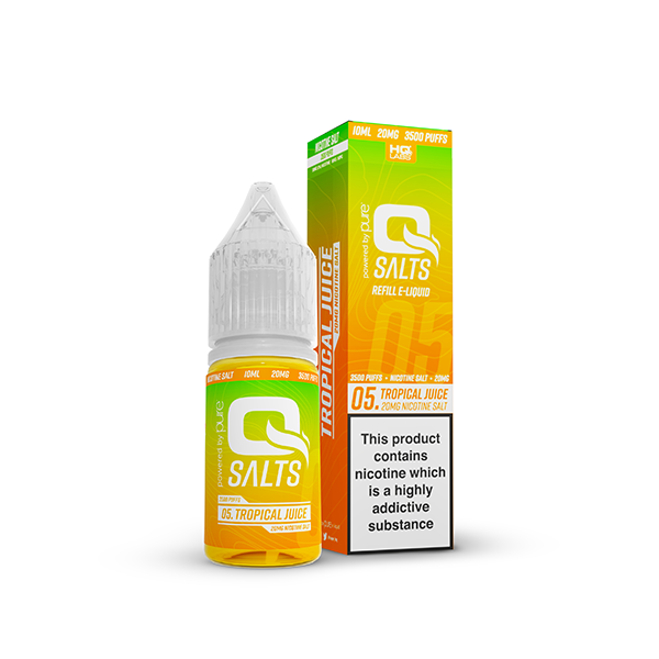 10mg Q Salts Nic Salts 10ml (50VG/50PG) - Flavour: Watermelon