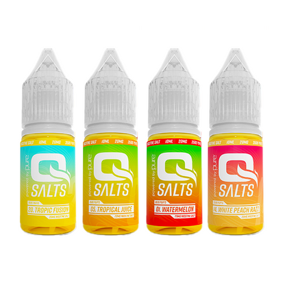 5mg Q Salts Nic Salts 10ml (50VG/50PG) - Flavour: Candy Apple