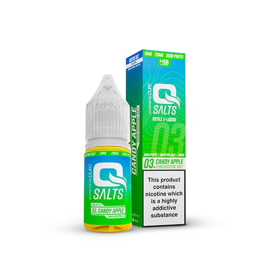 5mg Q Salts Nic Salts 10ml (50VG/50PG) - Flavour: Ice Menthol