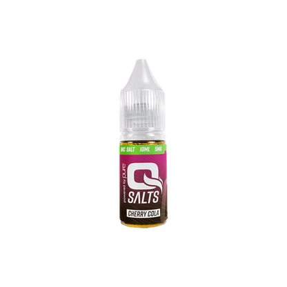 5mg Q Salts Nic Salts 10ml (50VG/50PG) - Flavour: Cherry Cola