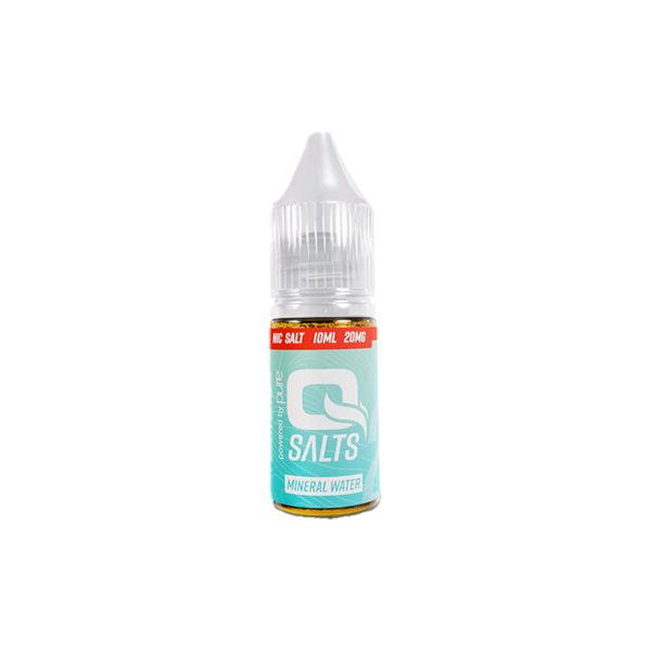 20mg Q Salts Nic Salts 10ml (50VG/50PG) - Flavour: Apple Peach Chew