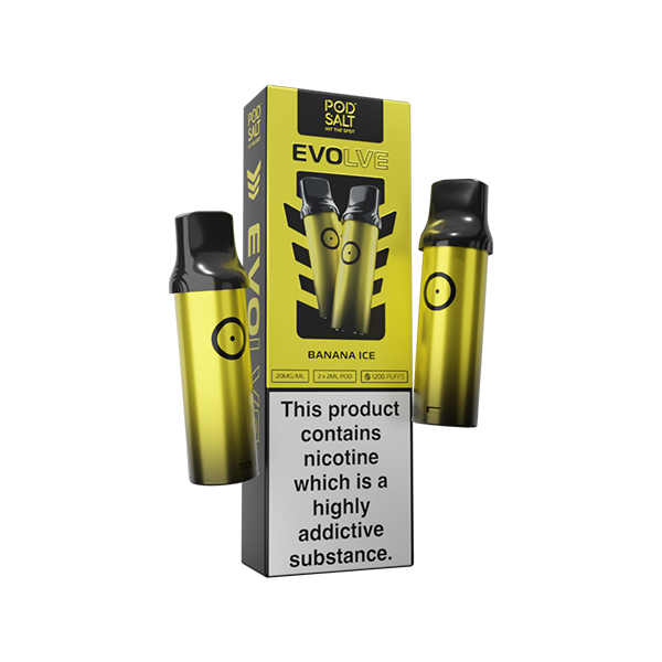 20mg Pod Salt Evolve Pods 2ml - 600 Puffs - Flavour: Cola with Lime