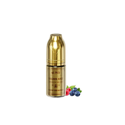 20mg Vaplay Golden Juice 10ml Nic Salt (50VG/50PG) - Flavour: Mr Blue