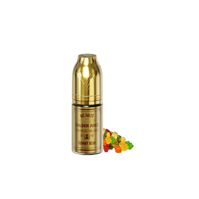 20mg Vaplay Golden Juice 10ml Nic Salt (50VG/50PG) - Flavour: Triple Melon
