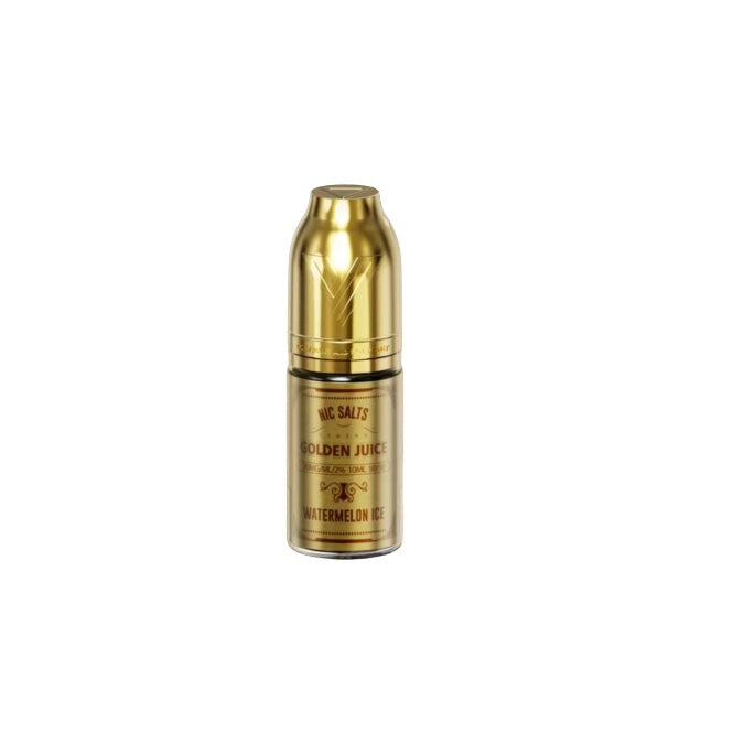 20mg Vaplay Golden Juice 10ml Nic Salt (50VG/50PG) - Flavour: Triple Apple