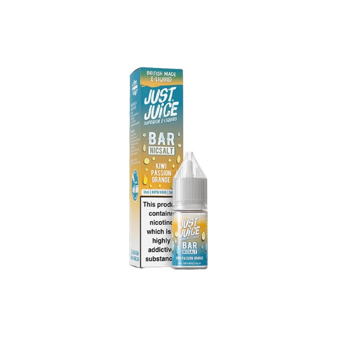 5mg Just Juice Bar 10ml Nic Salt (40VG/60PG) - Flavour: Cherry