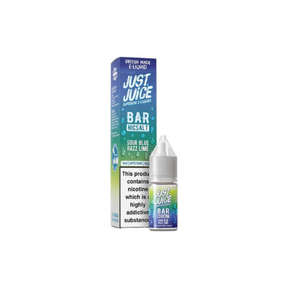 5mg Just Juice Bar 10ml Nic Salt (40VG/60PG) - Flavour: Watermelon