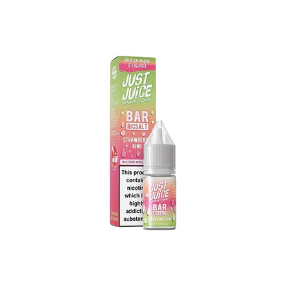 5mg Just Juice Bar 10ml Nic Salt (40VG/60PG) - Flavour: Watermelon