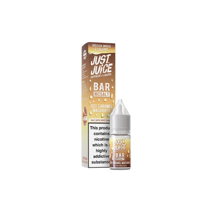 5mg Just Juice Bar 10ml Nic Salt (40VG/60PG) - Flavour: Lychee & Mango
