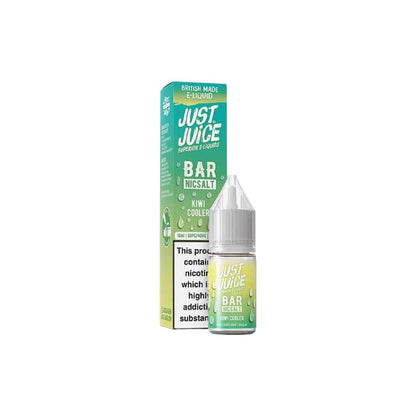 5mg Just Juice Bar 10ml Nic Salt (40VG/60PG) - Flavour: Tropical Peach