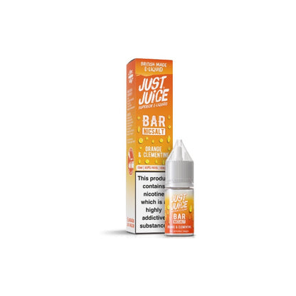 10mg Just Juice Bar 10ml Nic Salt (40VG/60PG) - Flavour: Tropical Peach