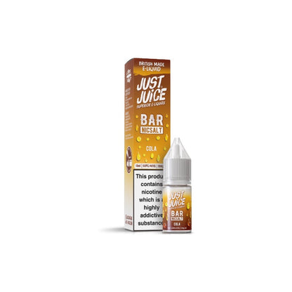 10mg Just Juice Bar 10ml Nic Salt (40VG/60PG) - Flavour: Banana
