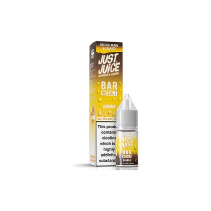 20mg Just Juice Bar 10ml Nic Salt (40VG/60PG) - Flavour: Lychee & Mango