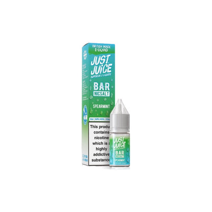 20mg Just Juice Bar 10ml Nic Salt (40VG/60PG) - Flavour: Tropical Peach