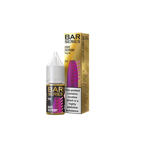 5mg Bar Series Gold Edition Nic Salt 10ml (50VG/50PG) - Flavour: Pineapple Peach Watermelon