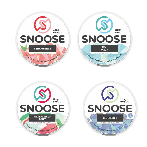 11mg Snoose Nicotine Pouches - 20 Pouches - Flavour: Icy Mint