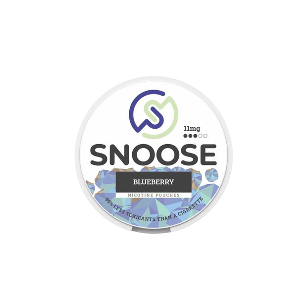 11mg Snoose Nicotine Pouches - 20 Pouches - Flavour: Blueberry