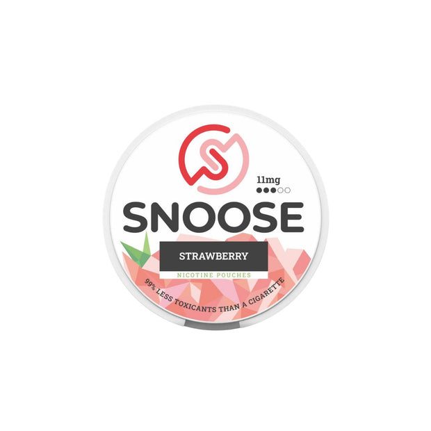 11mg Snoose Nicotine Pouches - 20 Pouches - Flavour: Strawberry