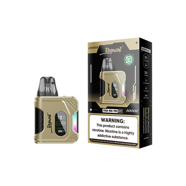 Reymont Pura Mini Pro Pod Vape Kit 30W - Color: Gunmental Black