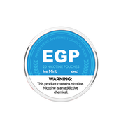 6mg EGP Nicotine Pouches - 20 Pouches (Buy 1 Get 1 Free) - Flavour: Refreshing Grape