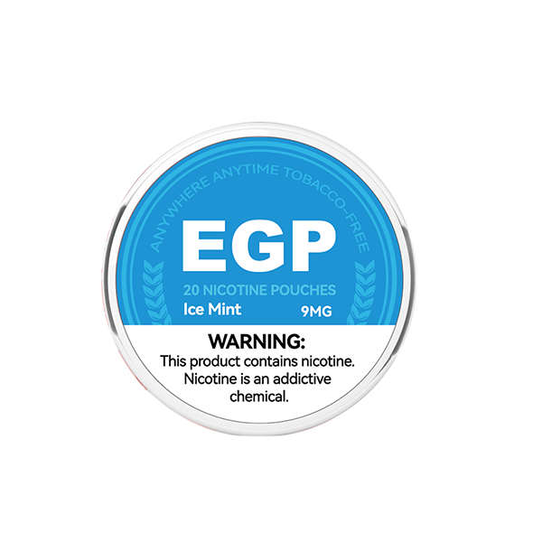 9mg EGP Nicotine Pouches - 20 Pouches (Buy 1 Get 1 Free) - Flavour: Mixed Berries