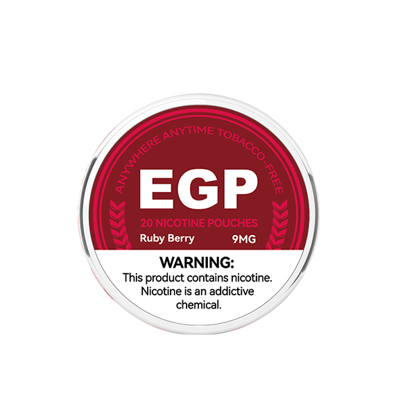 9mg EGP Nicotine Pouches - 20 Pouches - Flavour: Ice Watermelon