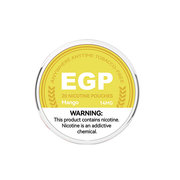 14mg EGP Nicotine Pouches - 20 Pouches - Flavour: Peach