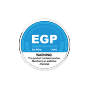 14mg EGP Nicotine Pouches - 20 Pouches - Flavour: Peach