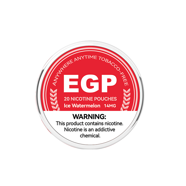 14mg EGP Nicotine Pouches - 20 Pouches - Flavour: Peach
