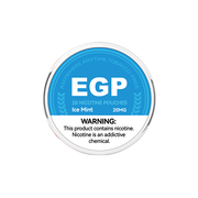 20mg EGP Nicotine Pouches - 20 Pouches (Buy 1 Get 1 Free) - Flavour: Freeze