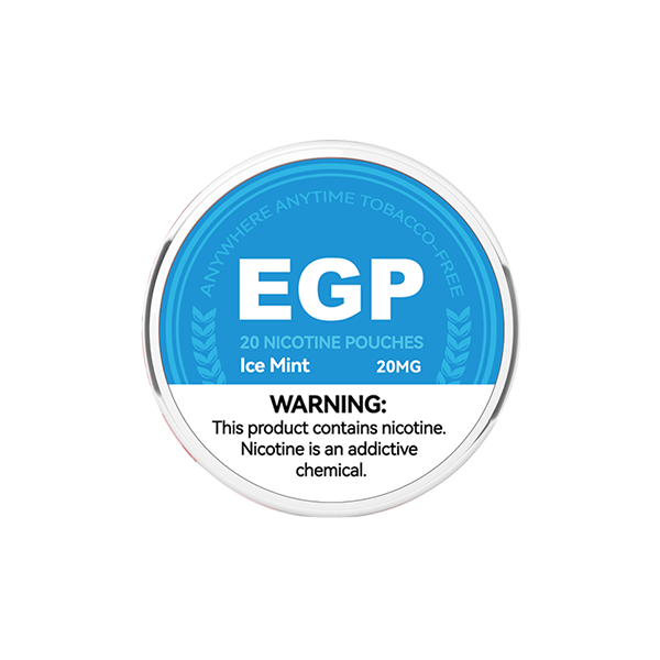 20mg EGP Nicotine Pouches - 20 Pouches (Buy 1 Get 1 Free) - Flavour: Mango