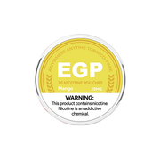 20mg EGP Nicotine Pouches - 20 Pouches (Buy 1 Get 1 Free) - Flavour: Mango