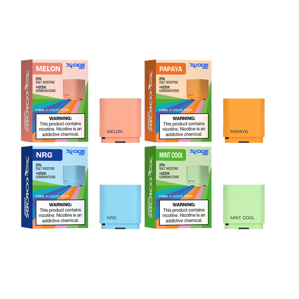 20mg ZColors by ZLabs Replacement Prefilled Pods 2ml 900 Puffs - 1 Pcs - Flavour: Raspberry