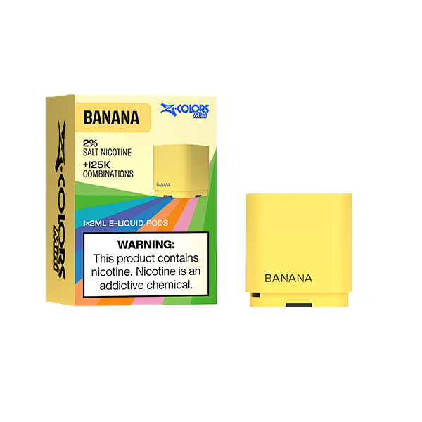 20mg ZColors by ZLabs Replacement Prefilled Pods 2ml 900 Puffs - 1 Pcs - Flavour: Strawnana