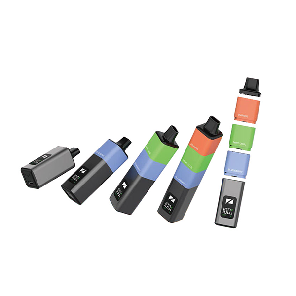 ZLand Mini by ZLabs Stackable Pod Vape Kit - Color: Grey