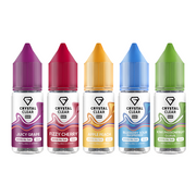 10mg Crystal Clear Nic Salt 10ml (50VG/50PG) - Flavour: Strawberry Watermelon Ice