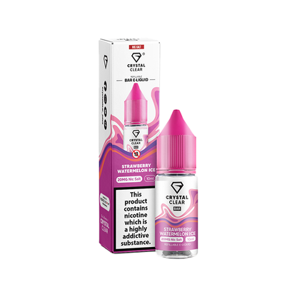 20mg Crystal Clear Bar Salt 10ml (50VG/50PG) - Flavour: Candy Crush