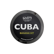 43mg CUBA Black Nicotine Pouches - 25 Pouches - Flavour: Apple Juice