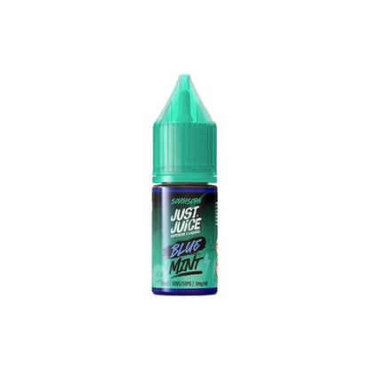 5mg Just Juice Mint 10ml Nic Salt (40VG/60PG) - Flavour: Red (Cherry menthol)