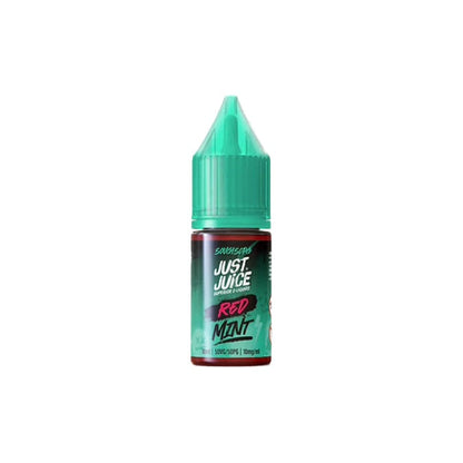 10mg Just Juice Mint 10ml Nic Salt (40VG/60PG) - Flavour: Black (Triple Menthol)