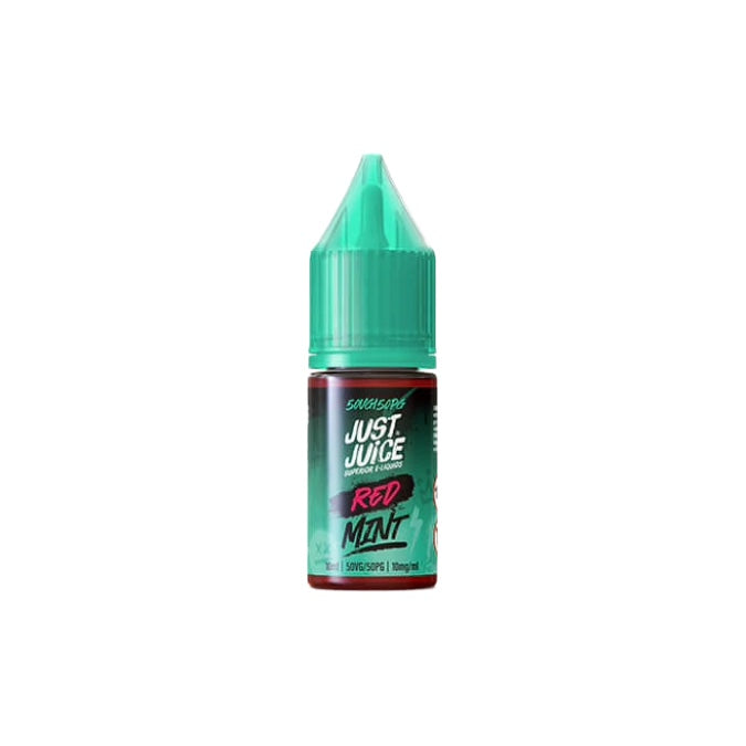 10mg Just Juice Mint 10ml Nic Salt (40VG/60PG) - Flavour: XXX