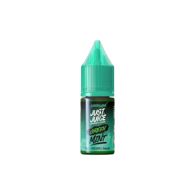 10mg Just Juice Mint 10ml Nic Salt (40VG/60PG) - Flavour: Red (Cherry menthol)