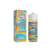 0mg Cloud Nurdz Bar Juice 100ml Shortfill (50VG/50PG) - Flavour: Iced Strawberry Lemon