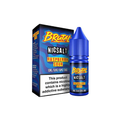 11mg Just Juice Brutal Drinks 10ml Nic Salt (50VG/50PG) - Flavour: Red & Black